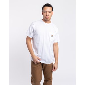Tričko Carhartt WIP S/S Pocket T-Shirt White