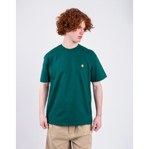 Tričko Carhartt WIP S/S Chase T-Shirt Chervil/Gold