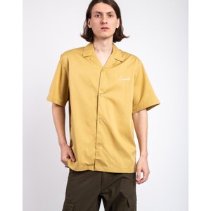 Carhartt WIP S/S Delray Shirt Bourbon/Wax M