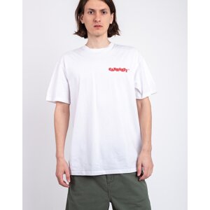 Tričko Carhartt WIP S/S Fast Food T-Shirt White/Red