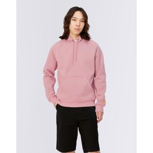 Carhartt WIP Hooded Chase Sweat Glassy Pink/Gold M