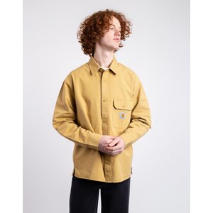 Carhartt WIP Reno Shirt Jac Bourbon garment dyed L