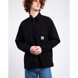Carhartt WIP Reno Shirt Jac Black garment dyed L