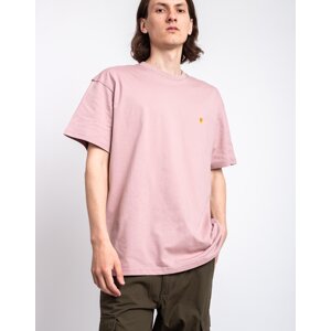 Tričko Carhartt WIP S/S Chase T-Shirt Glassy Pink/Gold