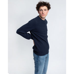 By Garment Makers The Organic Waffle Knit 3096 Navy Blazer L