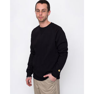 Carhartt WIP Chase Sweat Black / Gold S