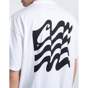 Carhartt WIP S/S Wavy State T-Shirt White / Black M