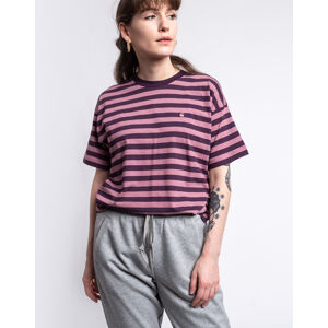 Carhartt WIP W' S/S Scotty T-Shirt Scotty Stripe, Malaga / Dark Iris L