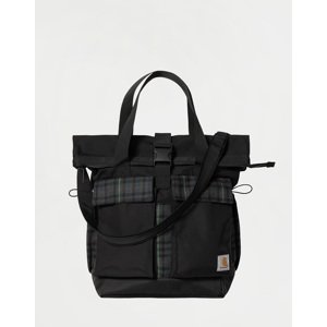 Carhartt WIP Highbury Tote Bag Black / Asher Check, Blacksmith