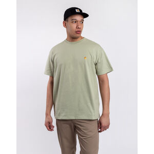 Tričko Carhartt WIP S/S Chase T-Shirt Agave / Gold