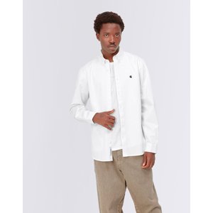 Carhartt WIP L/S Madison Shirt White / Black L