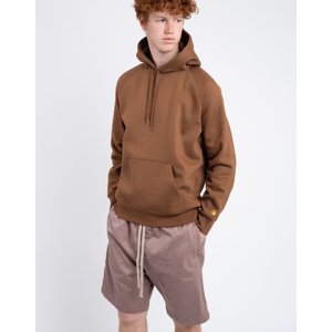 Carhartt WIP Hooded Chase Sweat Tamarind/Gold L