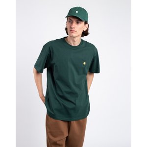 Tričko Carhartt WIP S/S Chase T-Shirt Discovery Green / Gold