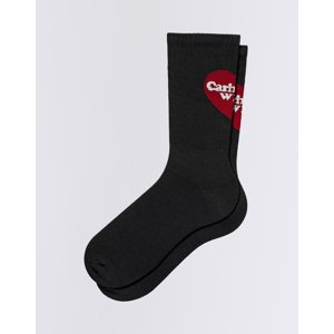 Carhartt WIP Heart Socks Black
