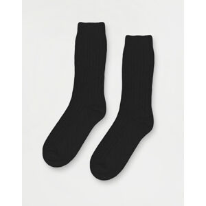 Colorful Standard Merino Wool Blend Sock Deep Black 36-40