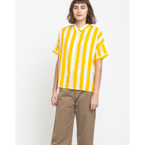 Dedicated Shirt Short Sleeve Nibe Big Stripes Yellow L