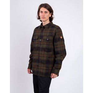 Fjällräven Övik Lite Padded Shirt M 662-550 Deep Forest-Black L