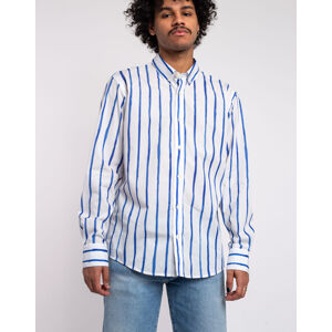 Forét Stem Shirt Blue Stripe L