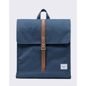 Herschel Supply City Mid-Volume Navy/ Tan Synthetic Leather