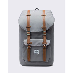 Herschel Supply Little America Grey/Tan Synthetic Leather