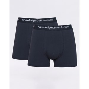 Knowledge Cotton 2 Pack Underwear 1001 Total Eclipse M