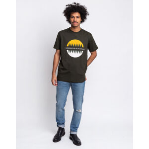 Knowledge Cotton Alder Ro Regenerated Nature Circle Tee 1090 Forrest Night L