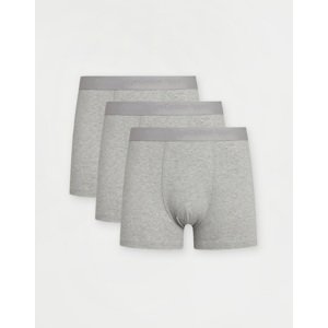 Knowledge Cotton 3 Pack Underwear 1012 Grey Melange L