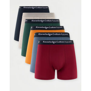 Knowledge Cotton 6 Pack Underwear 9999 Item Colour XL