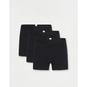 Knowledge Cotton 3-Pack Underwear 1300 Black Jet XL