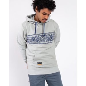 MGG NILCOTT® Recycled TH Collection Hoodie Stone Grey/Royal Blue L