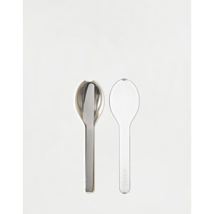 Mepal Cutlery Set Ellipse 3 pcs White