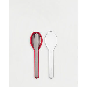Mepal Set Cutlery Ellipse 3 pcs Nordic Red