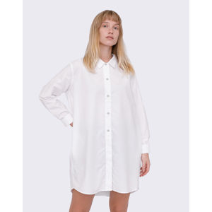 Organic Basics Organic Cotton Oxford Long Shirt White L