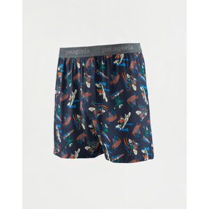 Patagonia M's Essential Boxers Mr. Badger: New Navy L