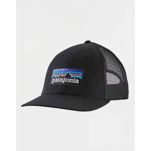 Patagonia P-6 Logo LoPro Trucker Hat Black