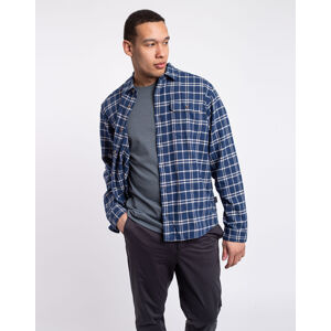 Patagonia M's L/S Cotton in Conversion LW Fjord Flannel Shirt Emma Wood: Stone Blue L