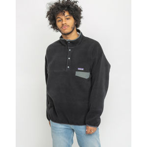 Patagonia Synchilla Snap-T Pullover Black w/Forge Grey L