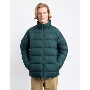 Patagonia M's Reversible Silent Down Jacket Northern Green L