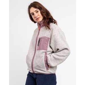Patagonia W's Synch Jacket Oatmeal Heather w/Evening Mauve L
