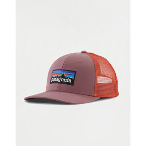 Patagonia P-6 Logo Trucker Hat Evening Mauve