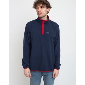 Patagonia M's Micro D Snap-T P/O New Navy w/Classic Red L