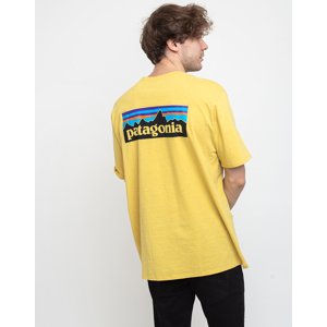 Tričko Patagonia M's P-6 Logo Responsibili-Tee Surfboard Yellow