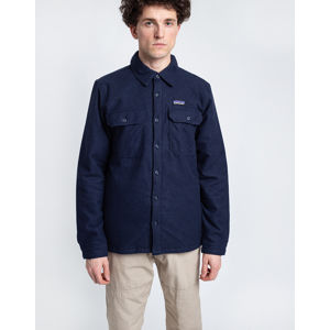 Patagonia M's Insulated Fjord Flannel Jacket Navy Blue M