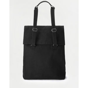 Qwstion Flap Tote Medium All Black