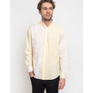 Rotholz Basic Striped Shirt Yellow/White L