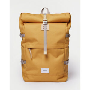 Sandqvist Bernt Yellow with Natural Leather