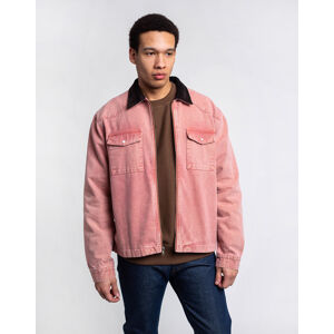 Stüssy Washed Canvas Work Shirt DUSTY ROSE S