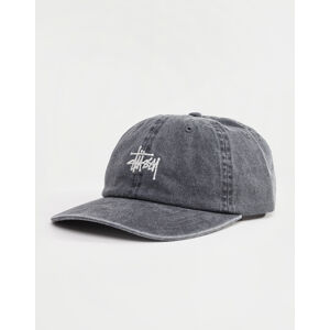 Stüssy Washed Stock Low Pro Cap CHARCOAL