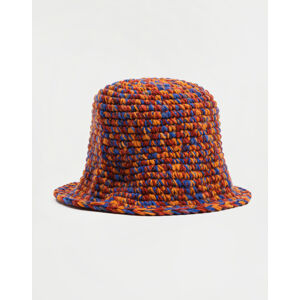 Stüssy Melange Yarn Knit Bucket Hat ORANGE