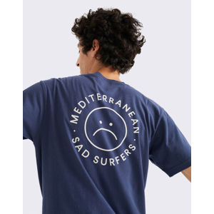 Thinking MU Sad Surfers T-shirt NAVY M
